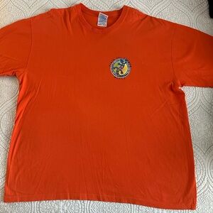 Playa Del Carmen Orange Graphic T-Shirt